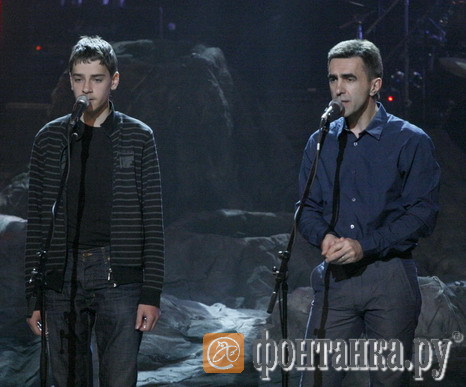Валя Егоров и Вячеслав Бутусов